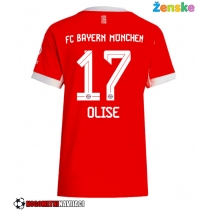 Ženske Nogometnih dresov Bayern Munich Michael Olise #17 Domači 2025-26 Kratki rokavi
